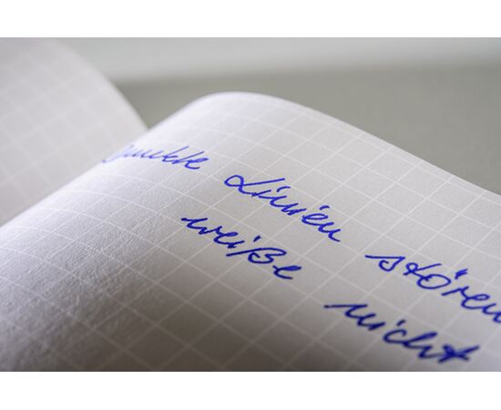 Блокнот Notizio [7040] в клетку (синий, А6, 80 листов) фотография 3