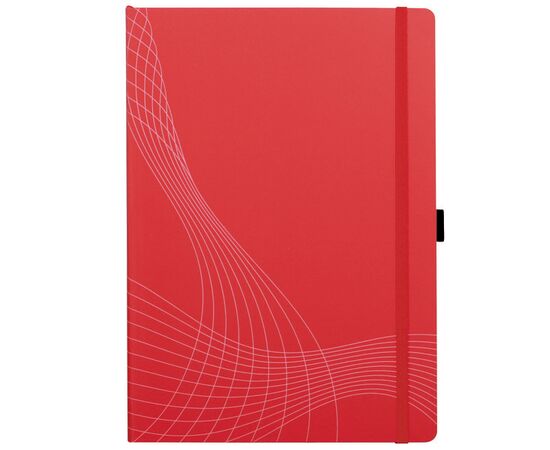 Блокнот Avery Zweckform Notizio [7043] в клетку (красный, А4, 80 листов), изображение 2