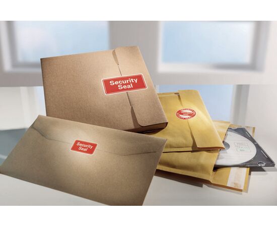 Самоклеящиеся этикетки [7310] охранная пломба в диспенсере (78х38 мм) фотография 4