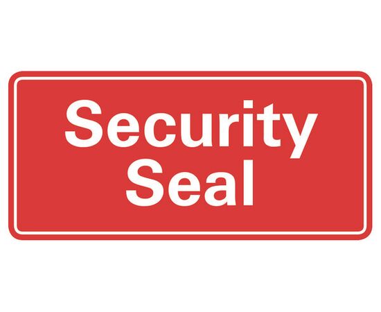 Самоклеящиеся этикетки [7310] охранная пломба в диспенсере (78х38 мм) фотография 2