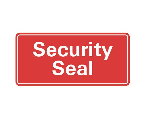 Самоклеящиеся этикетки [7311] охранная пломба в диспенсере (38х20 мм) фотография 2