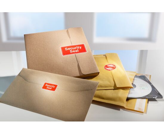 Самоклеящиеся этикетки [7312] охранная пломба в диспенсере (Ø38 мм) фотография 4