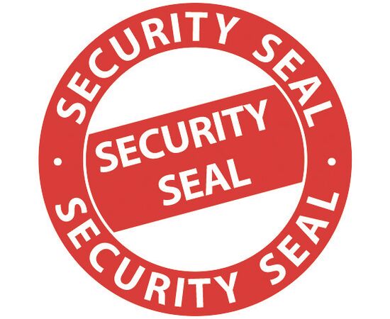 Самоклеящиеся этикетки [7312] охранная пломба в диспенсере (Ø38 мм) фотография 2