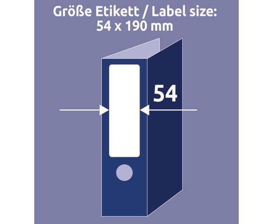 Вкладыши бесклеевые [C32267-25] для широких папок (54х190 мм) фотография 5