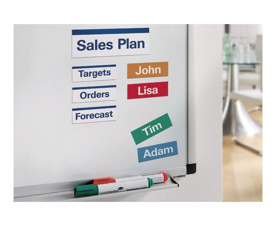 Магнитные таблички [J8867-5] (белые, 210х297 мм) фотография 4