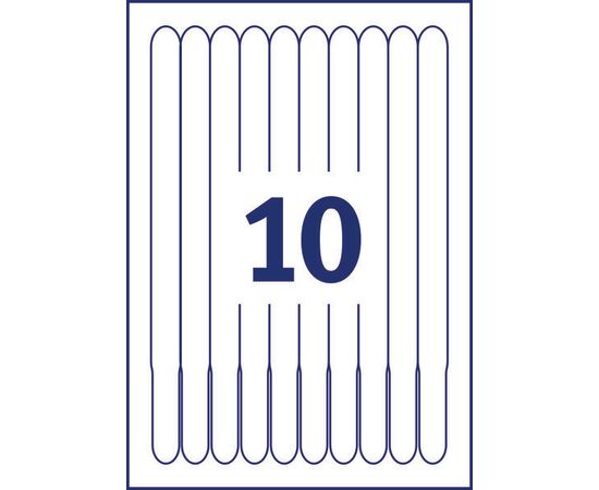 Браслеты [L4000-10] самоклеящиеся (белые, 265х18 мм) фотография 2