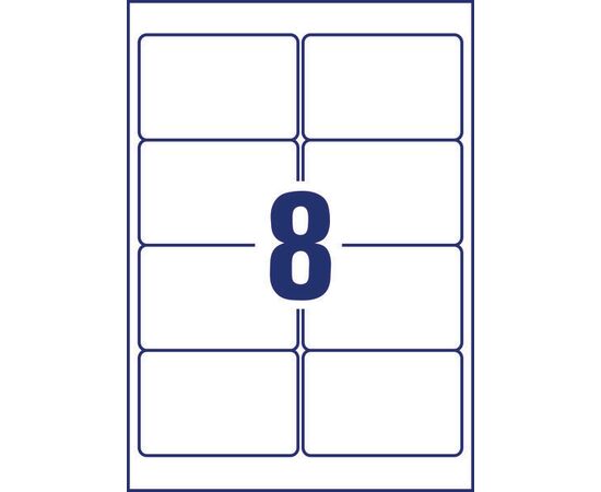 Этикетки самоклеящиеся удаляемые [L4745REV-25] (96x63.5 мм) фотография 2