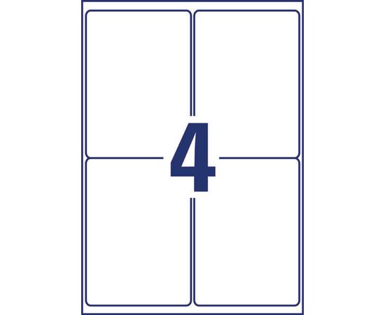 Всепогодные пленочные удаляемые этикетки L4774REV-20 ( 99.1x139 мм) фотография 2