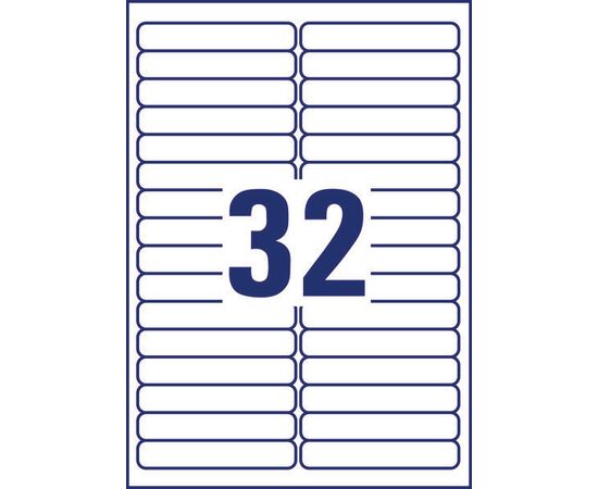 Этикетки самоклеящиеся удаляемые [L6031REV-25] (96x16.9 мм) фотография 2