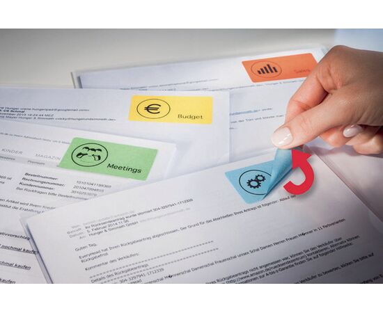 Этикетки [L6035-20] самоклеящиеся удаляемые (желтые, 63.5x33.9 мм) фотография 6