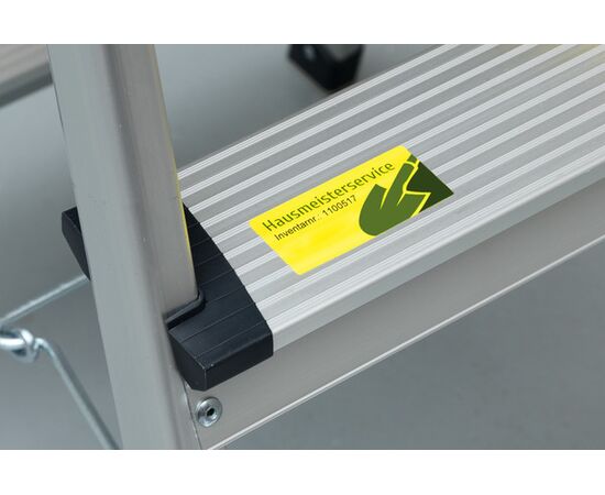 Всепогодные пленочные этикетки [L6111-20] ( желтые, 210x297 мм) фотография 7