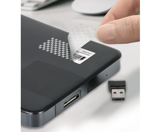 Самоклеящиеся этикетки-пломбы круглые [L6112-20] (Ø40 мм) фотография 7