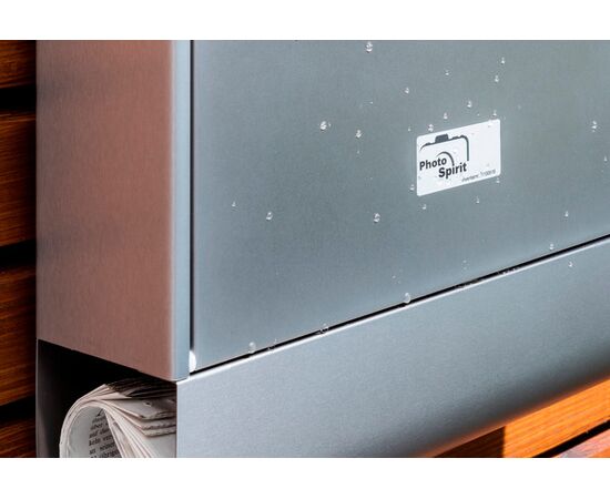 Серебристые полиэстерные этикетки [L6133-20] ( 70x37 мм) фотография 6