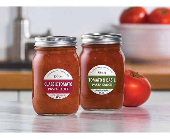 Этикетки [L7104REV-25] самоклеящиеся удаляемые (Ø60 мм) фотография 6