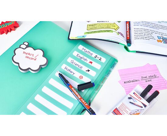 Маркер перманентный EDDING для глянцевых поверхностей [E-141/3] (синий, 0.6 мм) фотография 4