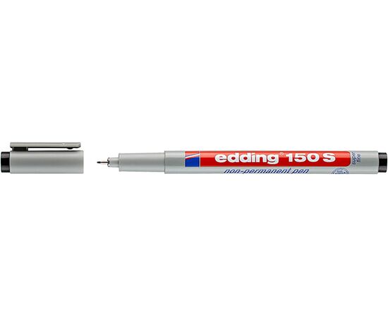Стираемый маркер EDDING для глянцевых поверхностей [E-150/1] (черный, 0.3 мм) фотография 1
