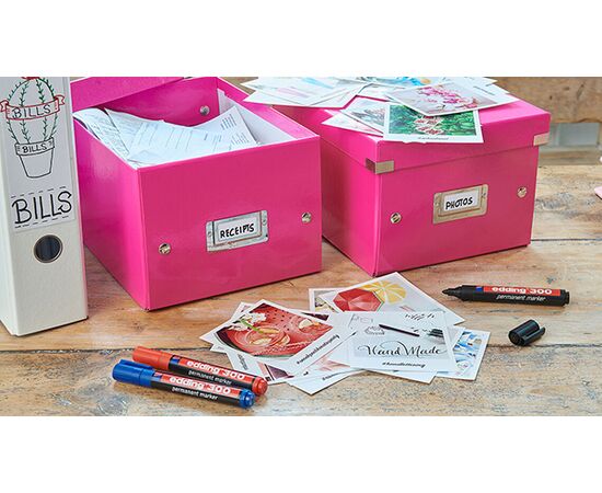 Набор маркеров EDDING [E-300/4S] (4 цвета, 1.5-3 мм, круглый наконечник) фотография 2