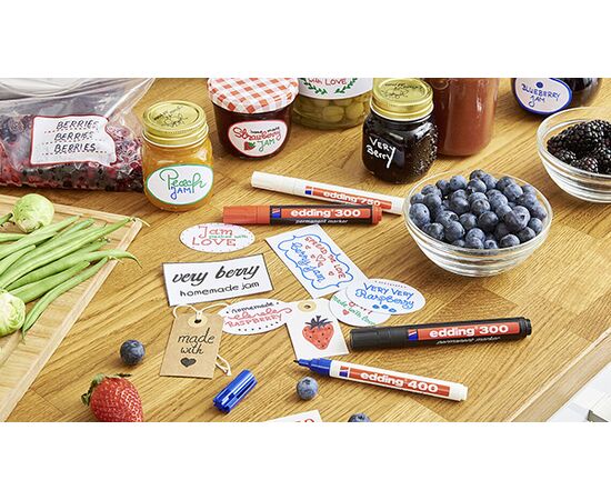 Маркер перманентный EDDING [E-300/7] (коричневый, 1.5-3 мм, круглый наконечник) фотография 3