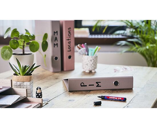 Маркер пигментный EDDING [E-33/007] (коричневый, 1-5 мм, скошенный наконечник) фотография 2