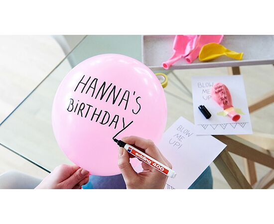 Маркер перманентный EDDING [E-400/1] (черный, 1 мм, круглый наконечник) фотография 3