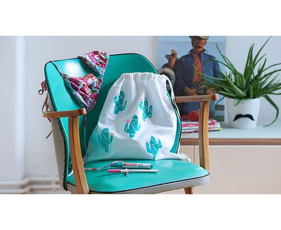 Маркер по ткани EDDING [E-4500/1] (чёрный, 2-3 мм) фотография 5