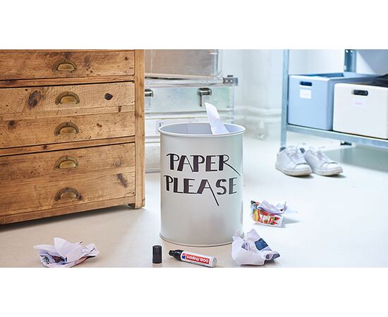 Маркер перманентный EDDING [E-800/1] (черный, 4-12 мм, скошенный наконечник) фотография 2