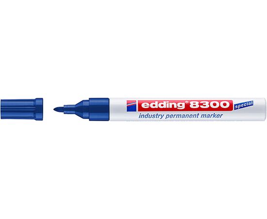 Маркер EDDING для агрессивной среды [E-8300/3] (синий, 1.5-3 мм) фотография 1