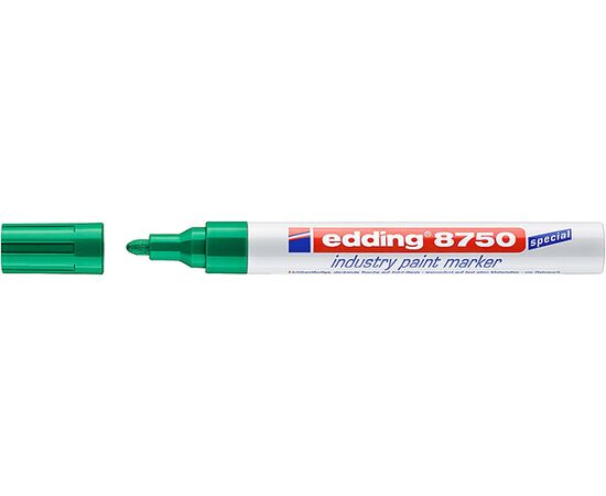 Маркер для промышленной графики EDDING [E-8750/4] (зелёный, 2-4 мм) фотография 1