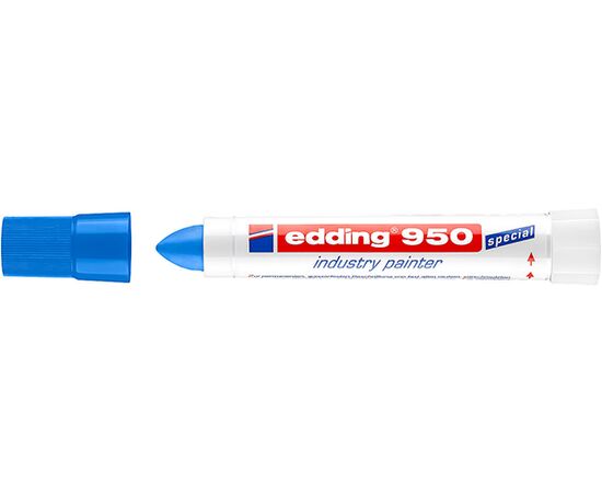 Маркер для промышленной графики EDDING [E-950/3] (синий, 10 мм) фотография 1