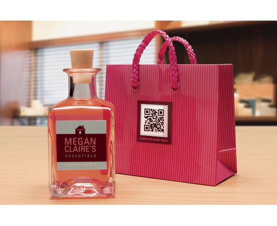 Самоклеящиеся этикетки [L7120-25] для мартичного кодирования (35х35 мм) фотография 5