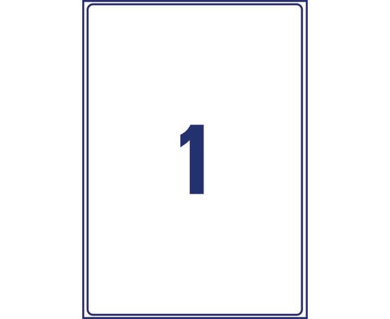 Непросвечивающиеся этикетки [L7167-100] для отправок BlockOut (199.6x289.1 мм, QP) фотография 2