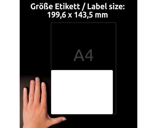 Непросвечивающиеся этикетки [L7168-100] для отправок BlockOut (199.6x143.5 мм, QP) фотография 5