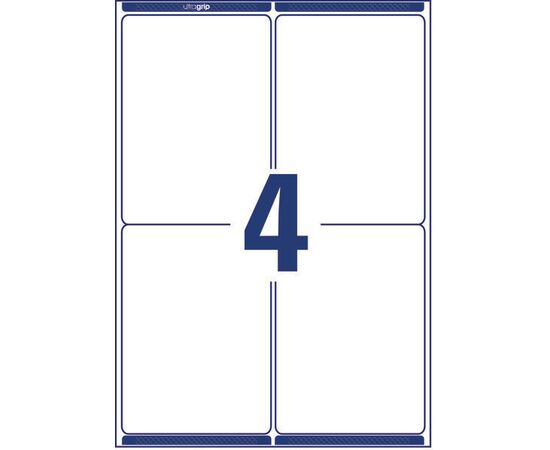 Непросвечивающиеся этикетки [L7169-100] для отправок BlockOut (99.1x139 мм, QP) фотография 2