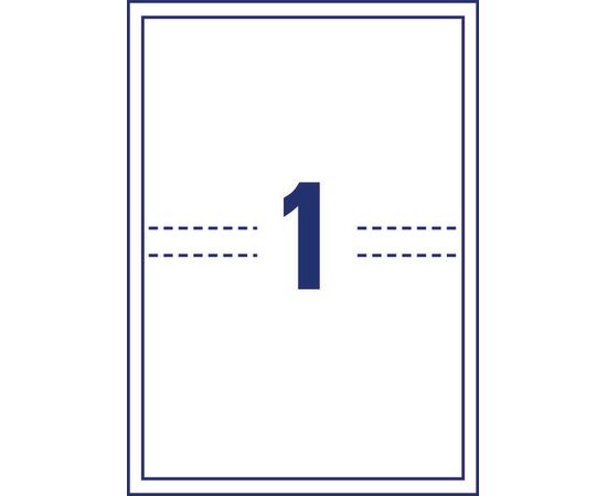 Вкладыши [L7436-25] для DVD боксов (белые, 273х183 мм) фотография 2