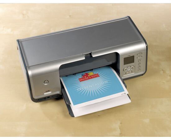 Этикетки [L7676-100] для CD (глянцевые, белые, Ø117 мм, cупер-размер) фотография 4