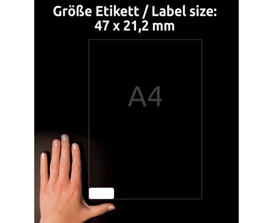 Суперпрочные пленочные этикетки [L7911-10] ( 45.7х21.2 мм) фотография 5