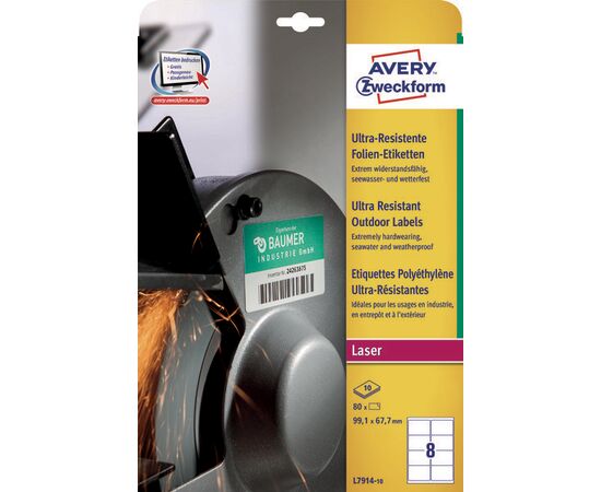 Суперпрочные пленочные этикетки [L7914-10] ( 99.1х67.7 мм) фотография 3