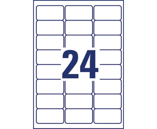 Самоклеящиеся морозостойкие этикетки [L7970-25] ( 63.5x33.9 мм) фотография 2