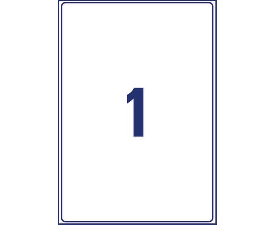 Всепогодные адресные этикетки [L7997-25] (199.6x289.1 мм ) фотография 2