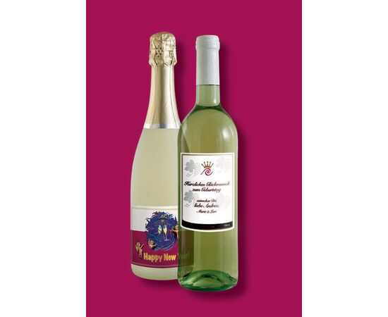 Этикетки My Design [MD4001]на бутылки (120х90 мм) фотография 5