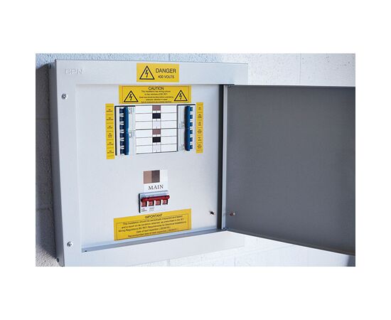 Виниловая лента Rhino [18432/S0718450] (черный на желтом, 12 мм) фотография 4