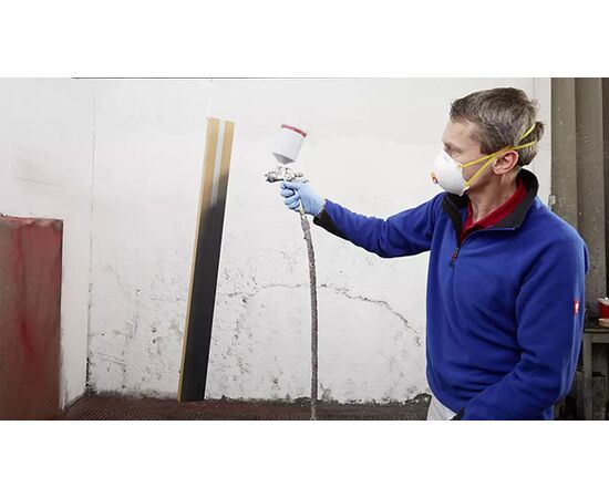 Термостойкая лента Tesa [T04341-00003-00] для окраски распылением (коричневая, до 140°С, 190 мкм, 50 м х 50 мм) фотография 6