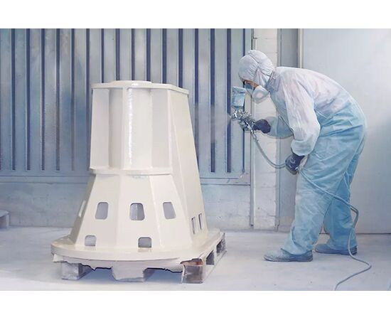 Термостойкая лента Tesa [T04341-00003-00] для окраски распылением (коричневая, до 140°С, 190 мкм, 50 м х 50 мм) фотография 4