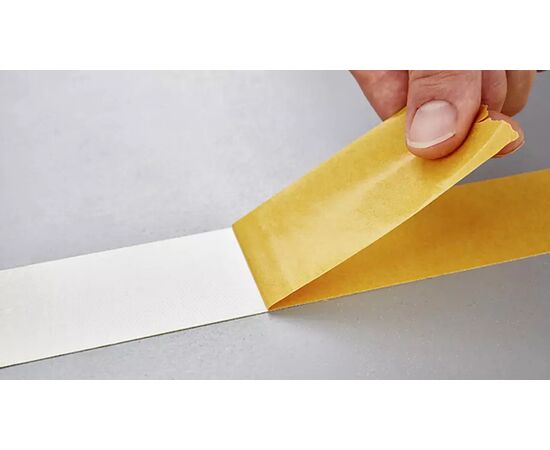 Двусторонняя тканевая лента Tesa [T04964-00030-00] для сращивания (белая, до 70°С, 390 мкм, 50 м x 25 мм) фотография 7