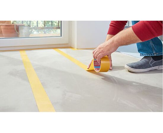 Сверхсильная двусторонняя тканевая лента Tesa [T05671-00001-11] (бесцветная, 10 м х 50 мм) фотография 7