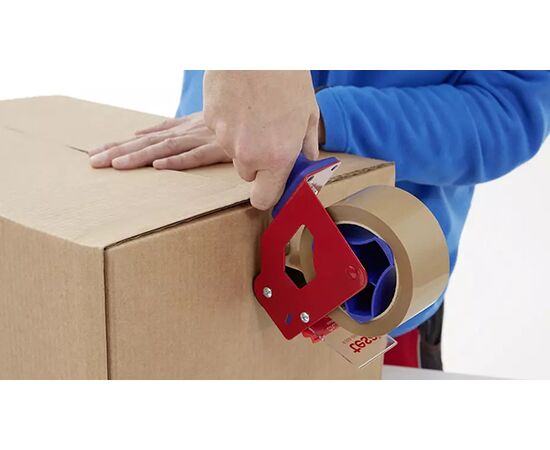 Упаковочная лента Tesa [T4124] (прозрачная, 65 мкм, 66 м x 50 мм) фотография 3