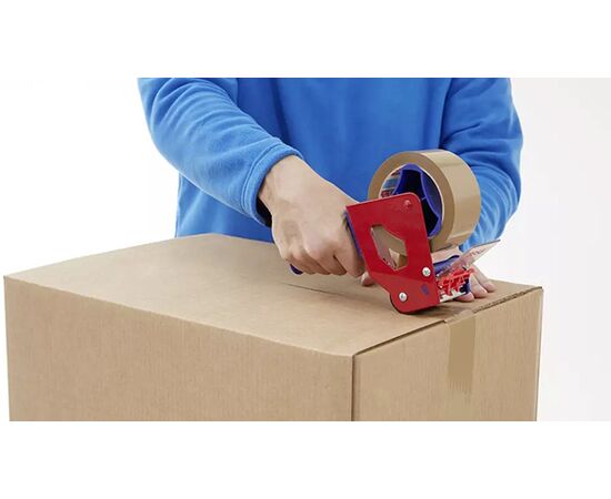 Упаковочная лента Tesa [T4124] (прозрачная, 65 мкм, 66 м x 50 мм) фотография 4