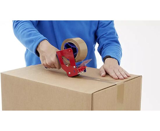 Упаковочная лента Tesa [T4124] (прозрачная, 65 мкм, 66 м x 50 мм) фотография 5