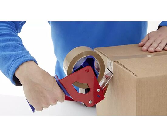 Упаковочная лента Tesa [T4124] (прозрачная, 65 мкм, 66 м x 50 мм) фотография 7