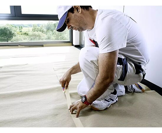 Универсальная бумажная малярная лента Tesa [T51023-00002-00] (бежевая, 50 м х 30 мм) фотография 2